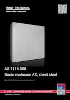 Datasheet for Rittal 1116000, EAN: 4028177813076
