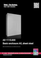 Datasheet for Rittal 1115000, EAN: 4028177813083