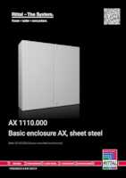 Datasheet for Rittal 1110000, EAN: 4028177813212