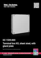 Datasheet for Rittal 1539000, EAN: 4028177816442