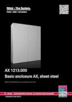 Datasheet for Rittal 1213000, EAN: 4028177813205