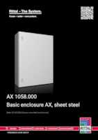 Datasheet for Rittal 1058000, EAN: 4028177813311