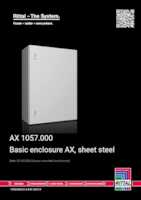 Datasheet for Rittal 1057000, EAN: 4028177813335