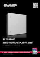 Datasheet for Rittal 1054000, EAN: 4028177813328