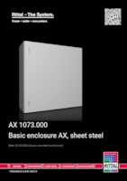 Datasheet for Rittal 1073000, EAN: 4028177813267