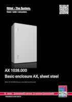 Datasheet for Rittal 1038000, EAN: 4028177813410
