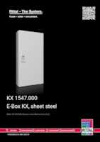 Datasheet for Rittal 1547000, EAN: 4028177816497