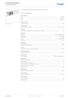 Datasheet for Hager LF6015009016, EAN: 4012740012485