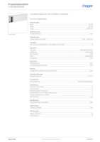 Datasheet for Hager LF4009009016, EAN: 4012740012133