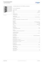Datasheet for Hager LF6019009016, EAN: 4012740012553