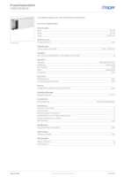 Datasheet for Hager LF6011009016, EAN: 4012740012416