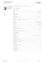 Datasheet for Hager LF6009009016, EAN: 4012740012348