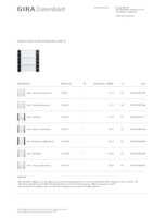Datenblatt zu Gira 2133005, EAN: 4010337038405