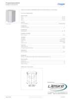 Datasheet for Hager BR651703H9016, EAN: 4012740989053