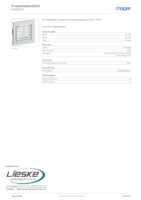 Datasheet for Hager FD00P5, EAN: 3250617860758