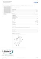 Datasheet for Hager BR651705H9016, EAN: 4012740989077