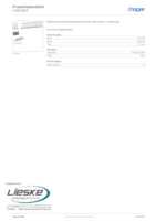 Datasheet for Hager UM00M4, EAN: 3250610660775