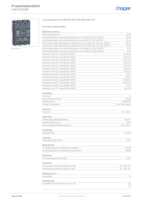 Datenblatt zu Hager HMT200DR, EAN: 3250613171407