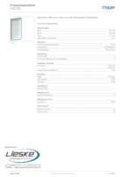 Datasheet for Hager FWU72L, EAN: 3250610660423