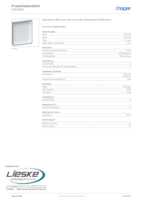 Datasheet for Hager FWU63L, EAN: 3250610660386