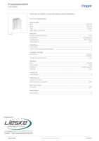 Datasheet for Hager FWU62D, EAN: 3250610660355