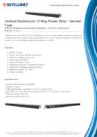Datasheet for Intellinet 714044, EAN: 766623714044