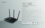 Datasheet for TP-Link Archer VR400(EU), EAN: 6935364096854