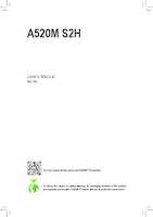 Datenblatt zu Gigabyte A520M S2H, EAN: 4719331809720