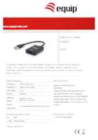 Datenblatt zu Equip 133385, EAN: 4015867223994