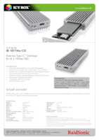 Datasheet for ICY-Box IB-1817MA-C31, EAN: 4250078169536