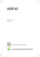 Datenblatt zu Gigabyte A520I AC, EAN: 4719331809867