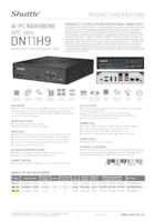 Datasheet for Shuttle DN11H9, EAN: 0887993007311