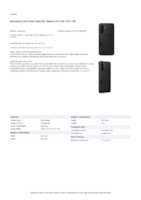 Datasheet for Samsung EF-OA176TBEGWW, EAN: 8806097679905