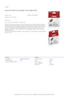 Datasheet for Canon 6958C001, EAN: 4549292243314