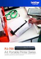 Datasheet for Brother PJ763Z1, EAN: 4977766752534