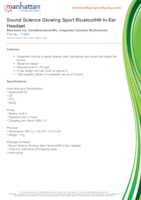 Datasheet for Manhattan 179591, EAN: 766623179591