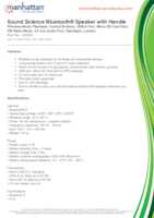 Datasheet for Manhattan 165334, EAN: 766623165334