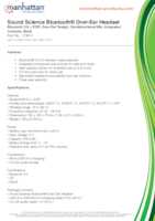Datasheet for Manhattan 179812, EAN: 766623179812