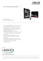 Datasheet for ASUS 90MB1IE0-M0EAY0, EAN: 4711387710302