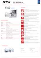 Datasheet for MSI 7E58-001R, EAN: 4711377288996