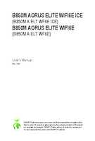 Datasheet for Gigabyte B850M A ELT WF6E, EAN: 4719331871123
