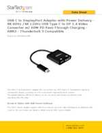 Datasheet for Startech.com CDP2DP14UCPB, EAN: 0065030883641