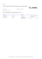 Datasheet for Zebra TR-VOD-APP