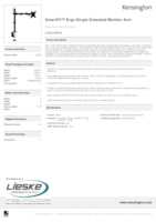 Datasheet for Kensington K55408WW, EAN: 0085896554080