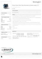 Datasheet for Kensington 627483, EAN: 4049793067421