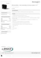 Datenblatt zu Kensington 627483, EAN: 4049793067421
