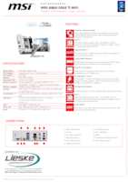 Datasheet for MSI 7E43-001R, EAN: 4711377350174