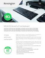 Datasheet for Kensington K63727ES, EAN: 5028252640091