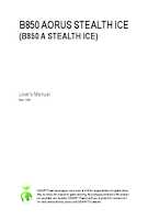 Datasheet for Gigabyte B850 A STEALTH ICE, EAN: 4719331873103