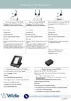 Datasheet for Wildix WHS-DUO